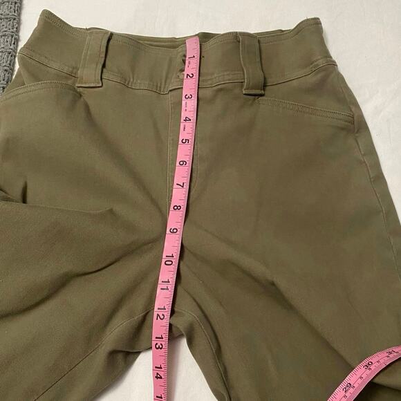 Spanx Stretch Twill Cropped Wide Leg Cargo Pants Women's Small Casual Travel - Picture 9 of 10